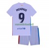 Maillot de Supporter FC Barcelone Memphis Depay 9 Extérieur 2021-22 Pour Enfant